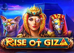 เกมไพ่แมงมุม Rise of Giza PowerNudge ทดลองเล่นฟรี